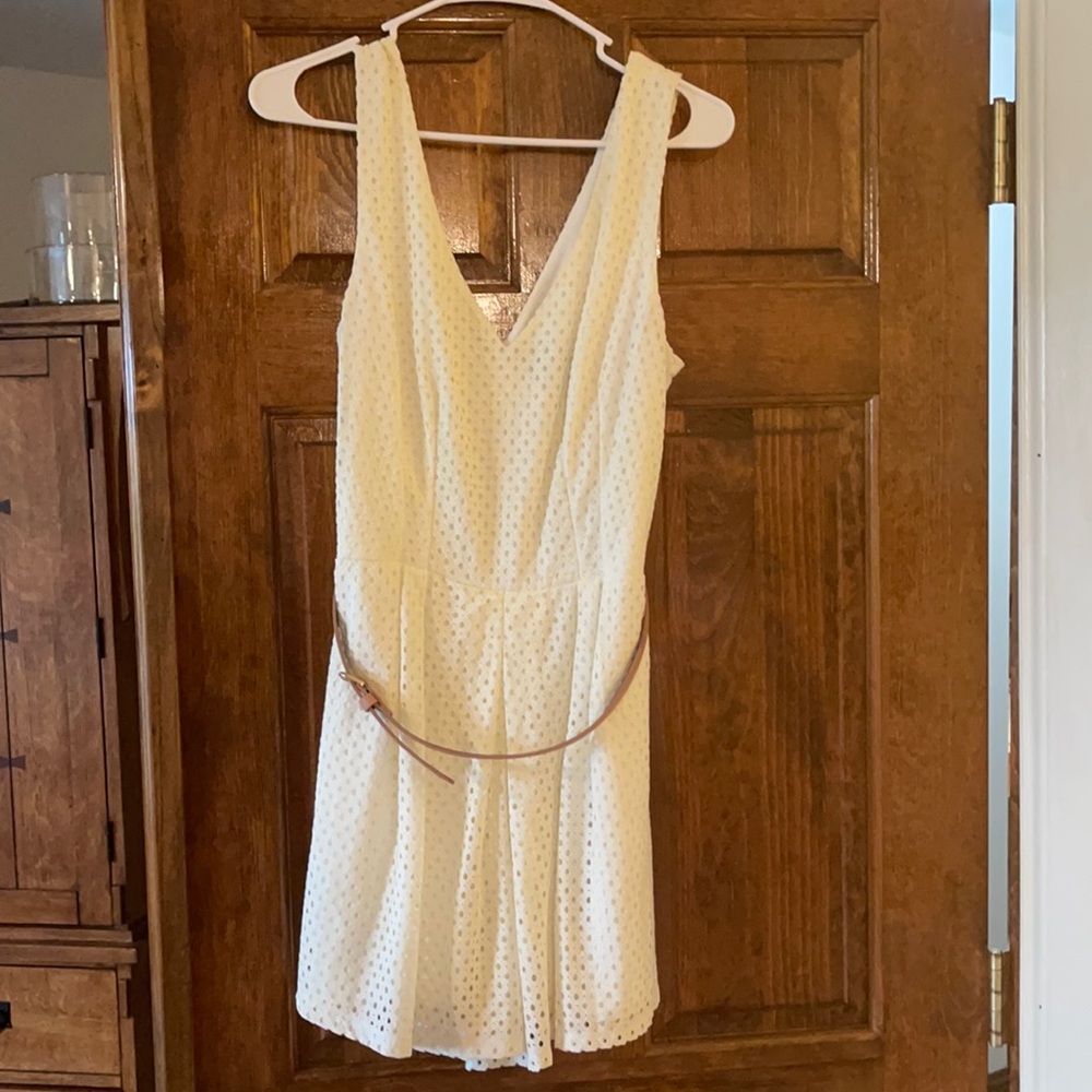 White romper